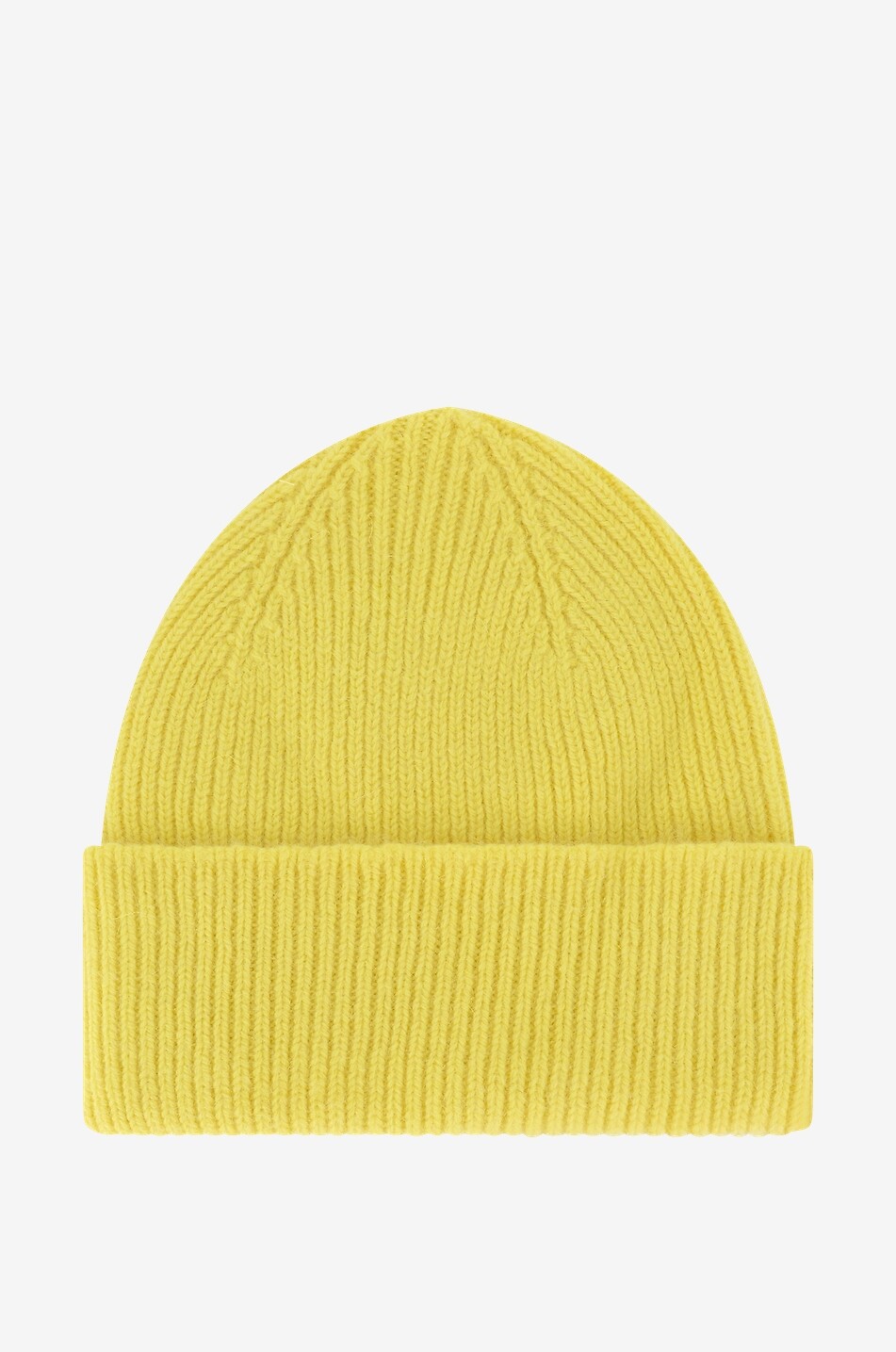 Wool and angora beanie