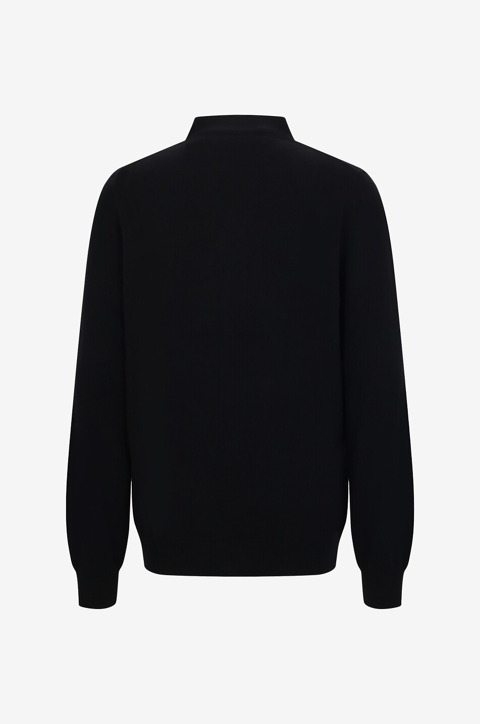 COMME DES GARCONS PLAY Geknöpfter Cardigan aus Wolle mit V-Ausschnitt Red Heart Herren SCHWARZ 2