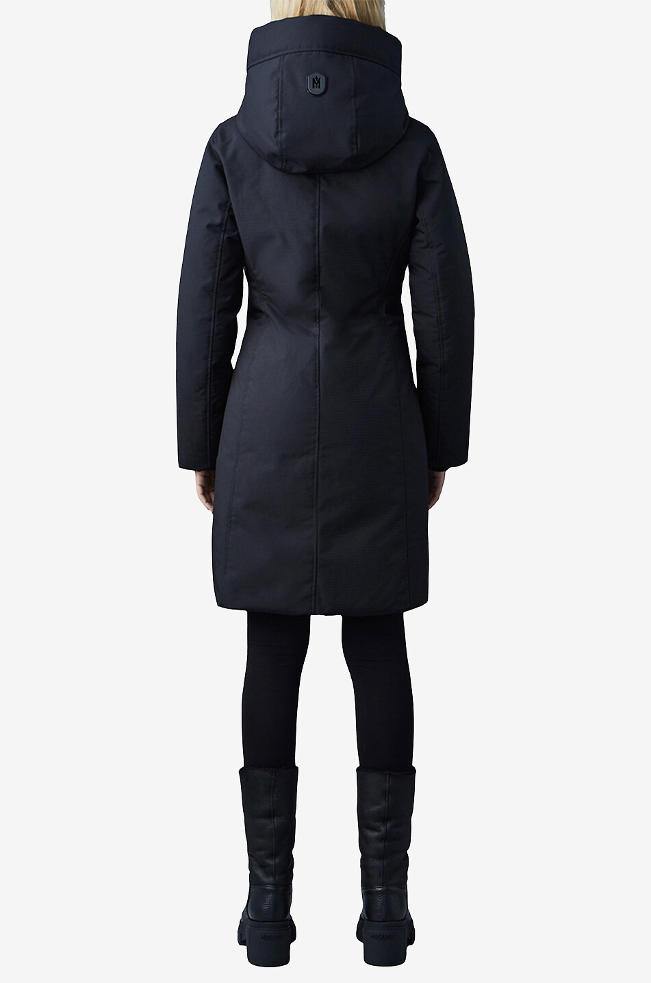 MACKAGE Shiloh 2 in 1 long down parka with removable waistcoat Women BLACK 6