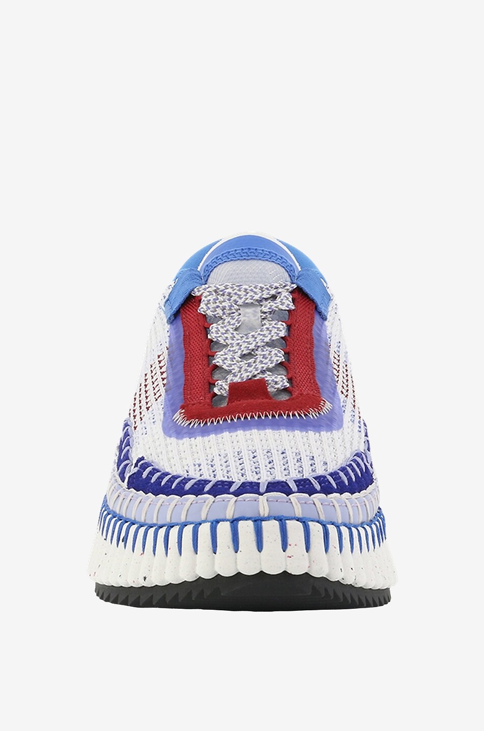 CHLOE Nama Eco-friendly low top mesh sneakers Women BLUE 2