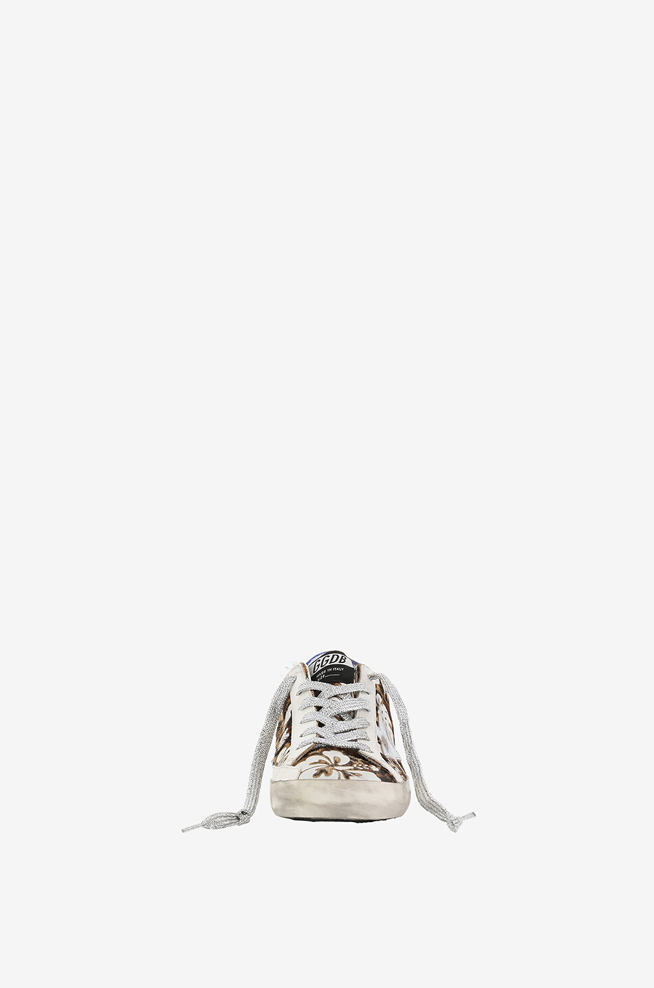 GOLDEN GOOSE Baskets basses imprimées léopard et fleurs Super-Star Femme MULTICOLORE 2