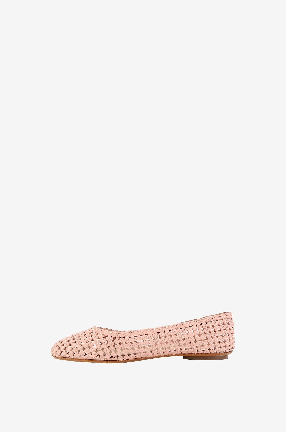Ballerines en cuir véritable Flower