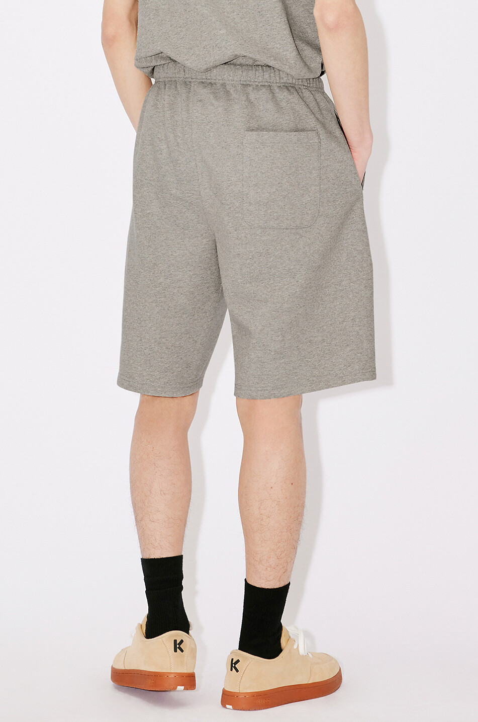KENZO Bermudashorts aus Baumwolle Kenzo Target Herren GRAU 4