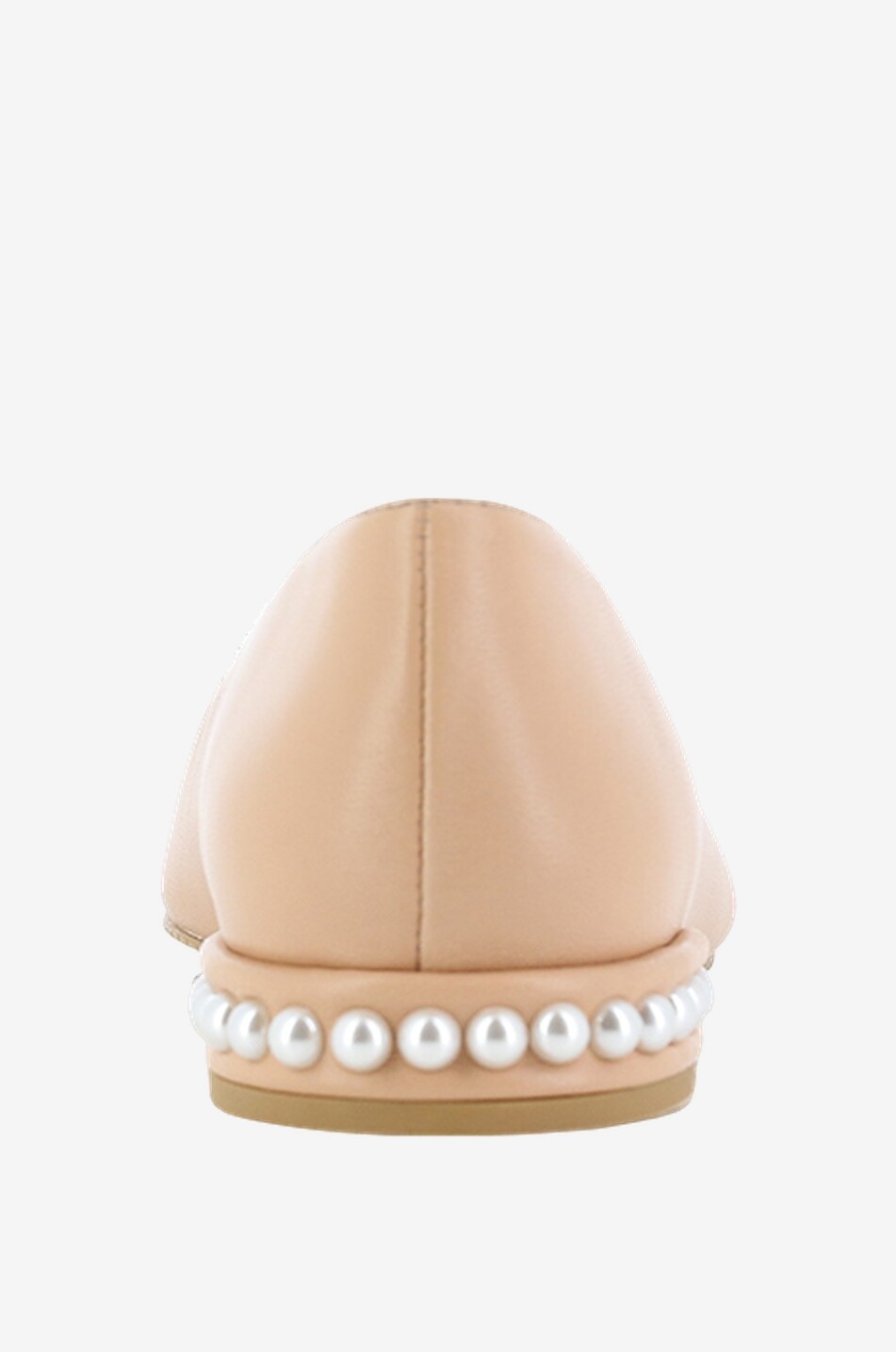 Ballerines en cuir lisse Pearl Flat