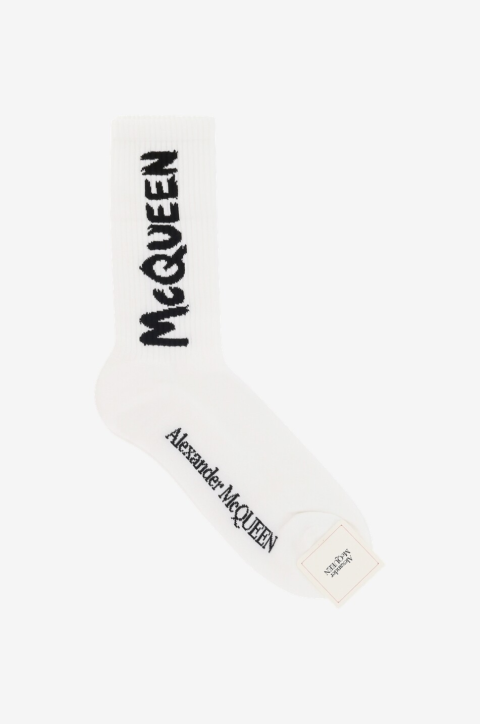 Chaussettes en coton McQUEEN Graffiti