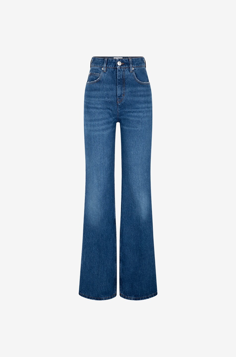 Jean vieilli évasé Flare Fit