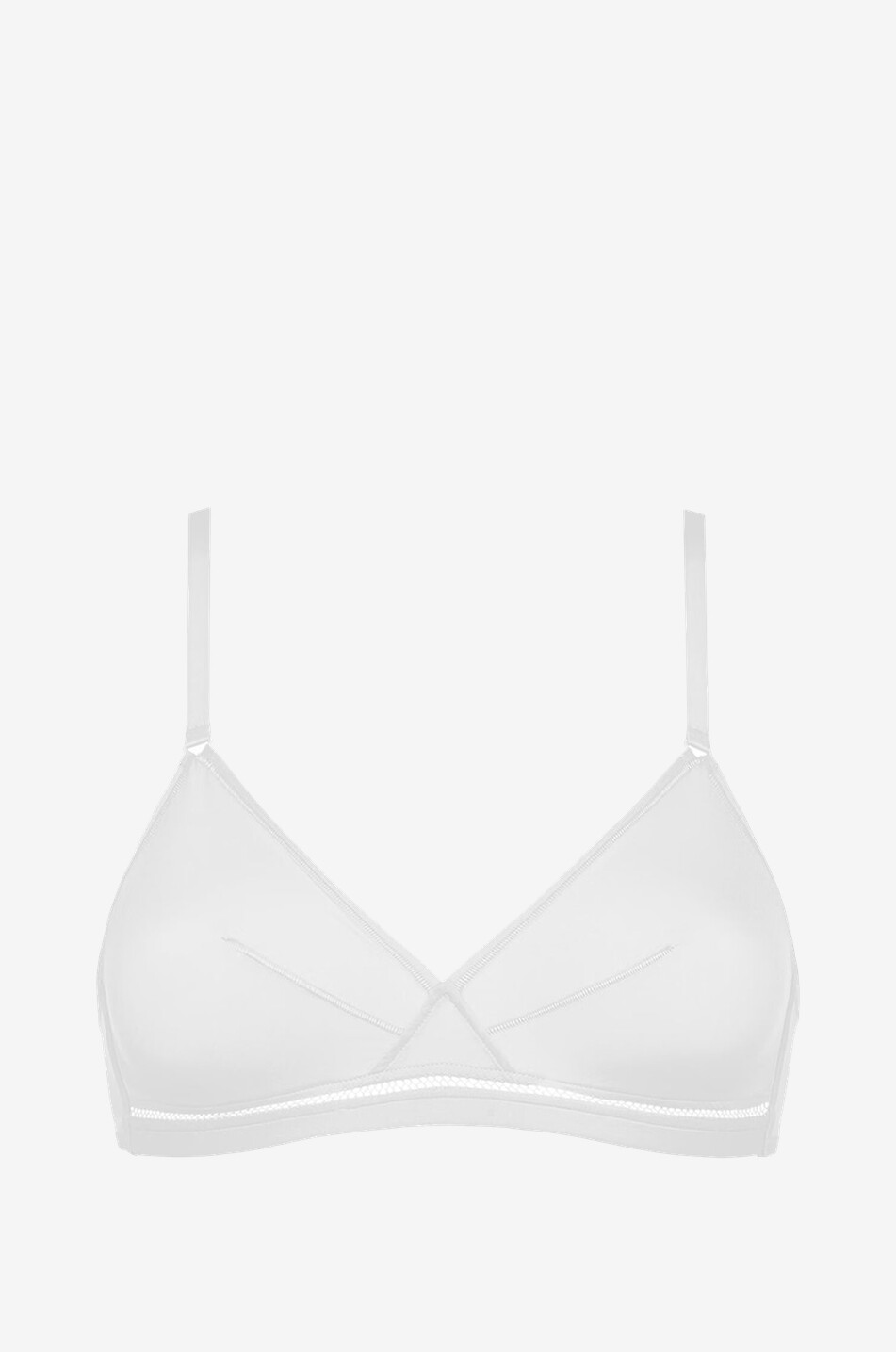 ERES Soutien-gorge triangle Lydia Femme BLANC CASSE 1