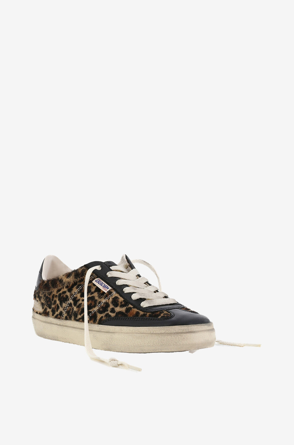 GOLDEN GOOSE Niedrige Sneakers mit Leopardenprint Soul Star Damen BUNT 1