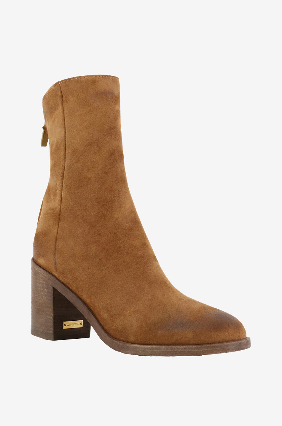 GOLDEN GOOSE Stiefeletten aus Wildleder Vivienne Damen COGNAC 1
