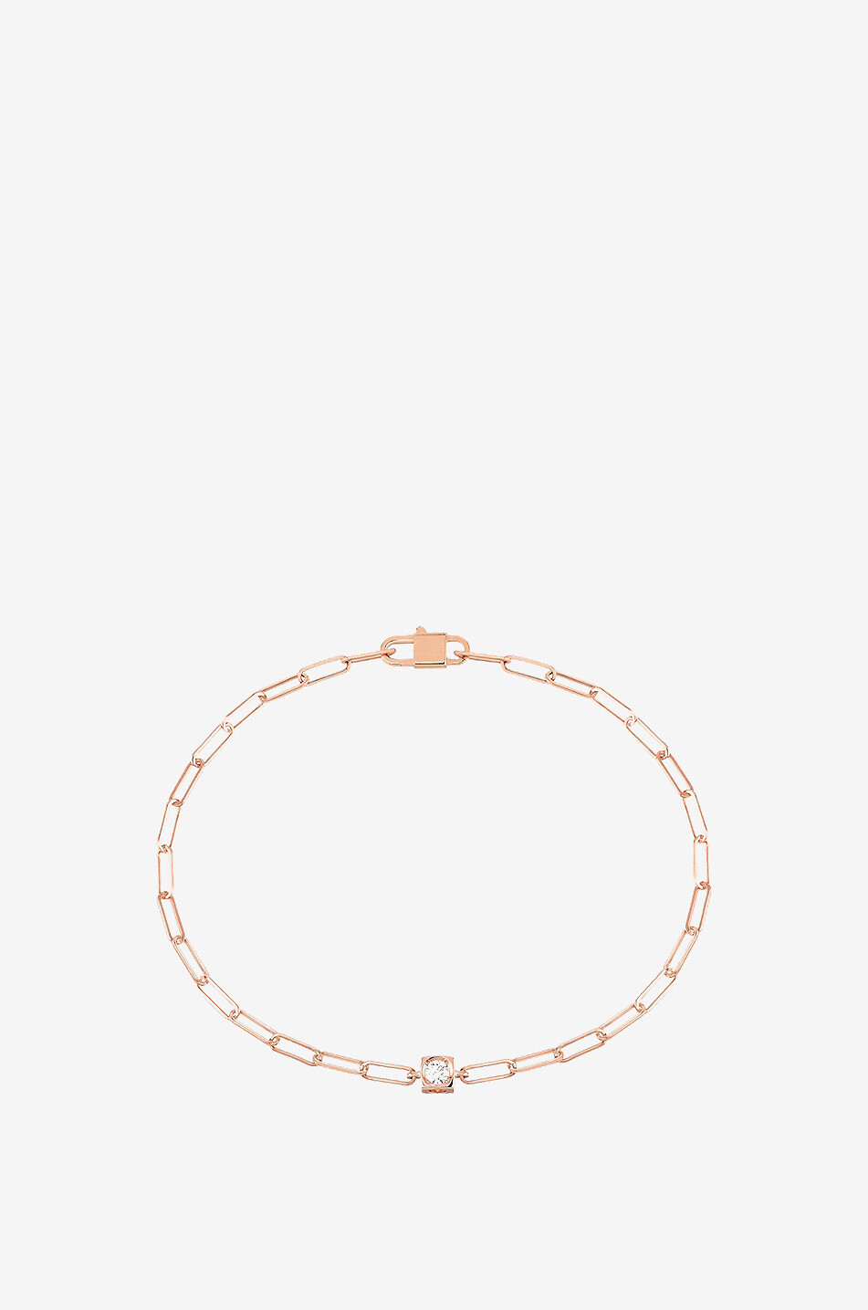 Le Cube pink gold and diamond bracelet DINH VAN PINK Bongénie
