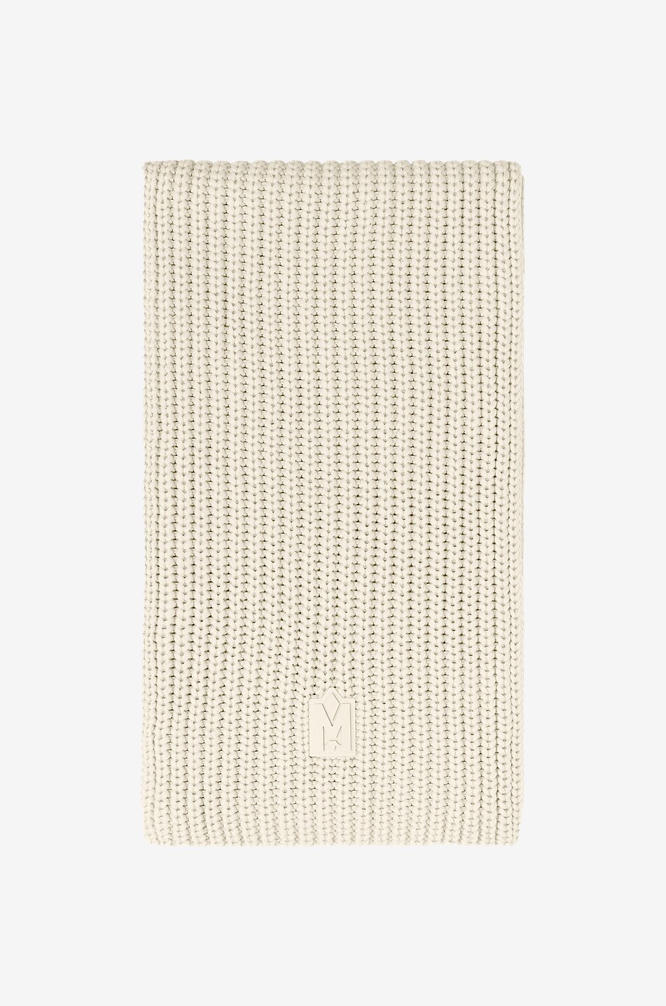 Nell rib knit scarf