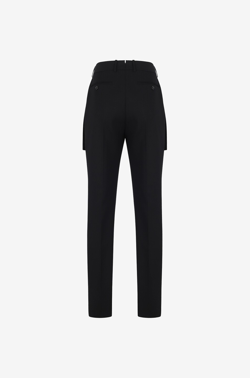 Pantalon slim esprit cargo en laine