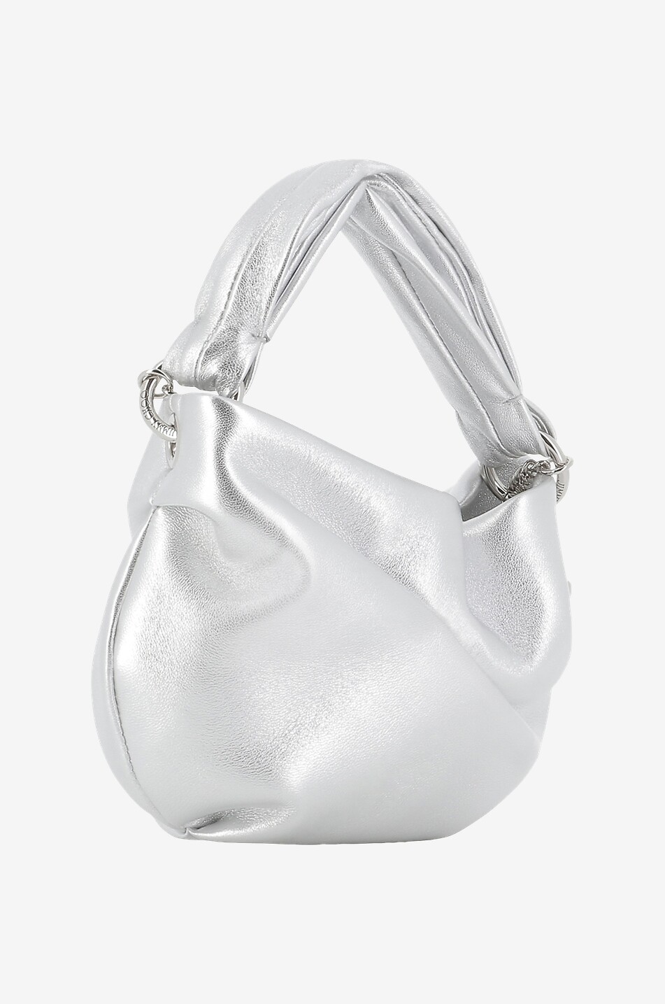 Handtasche aus Metallic-Nappaleder Bonny