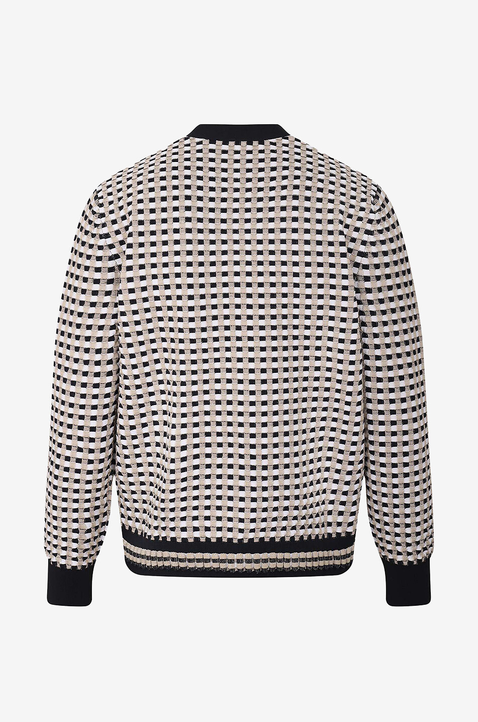 Karierter Jacquard-Cardigan Evanbrook