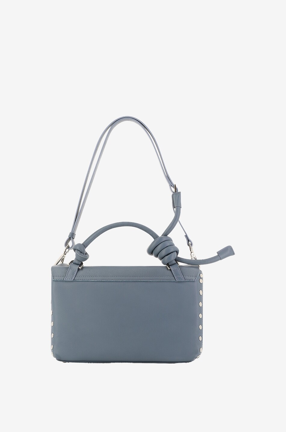 Zanellato Postina Anni 50 cheapest Blue leather studded Bag