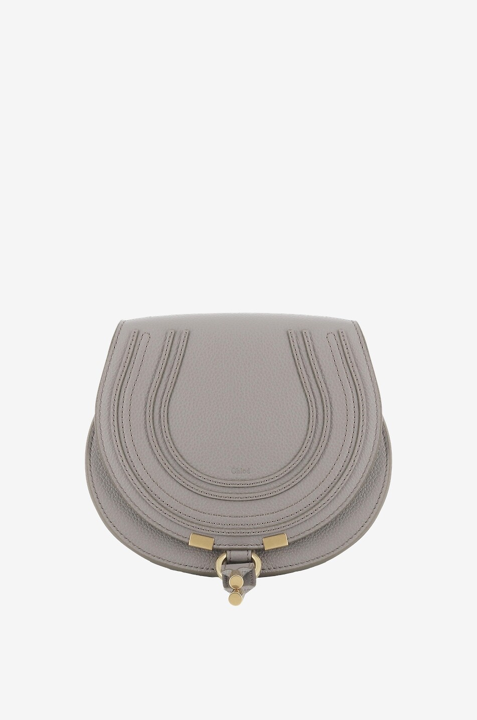 Sac porté épaule en cuir grainé Marcie Small