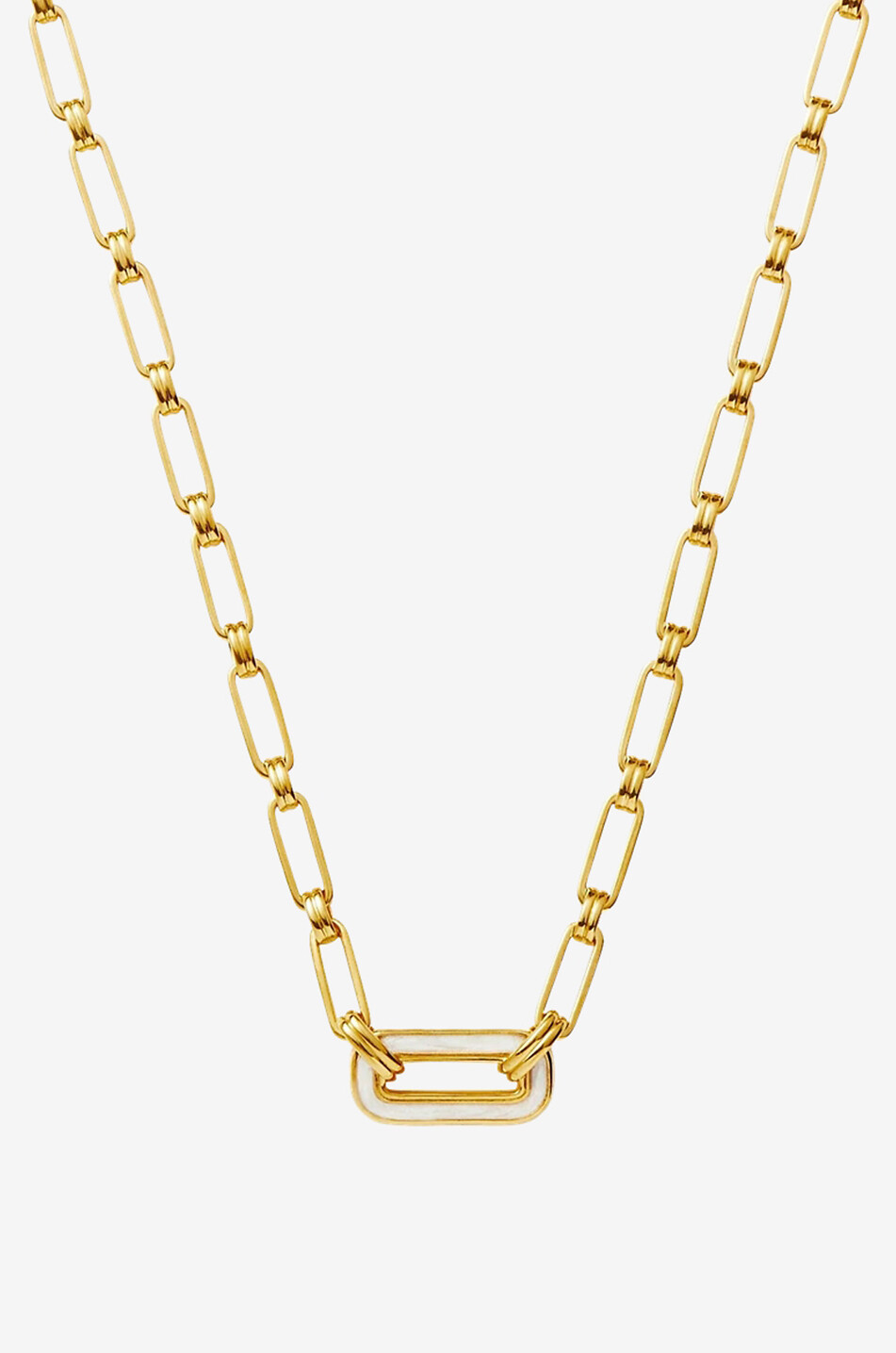 MISSOMA Enamel Haze Floating Pendant gold-tone necklace Women GOLDEN 4