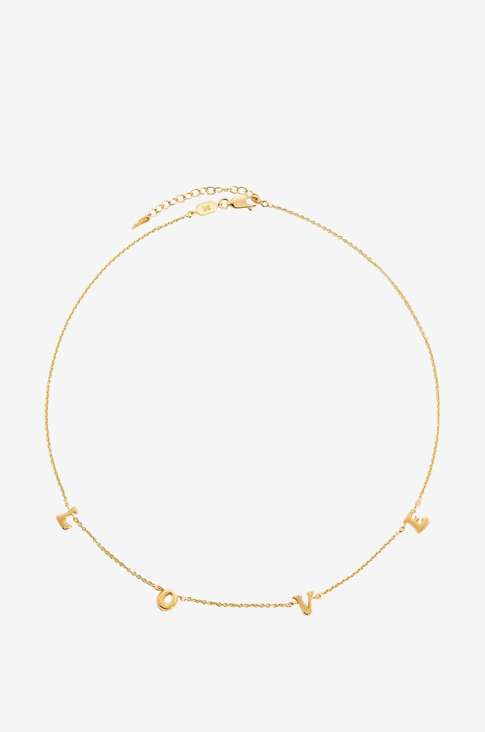 MISSOMA Collier ras du cou doré Share The Love Charm Femme DORE 1