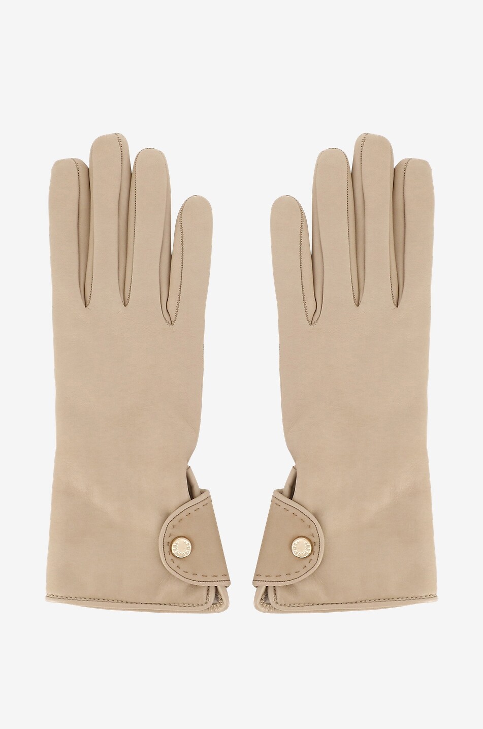 Gefütterte Handschuhe aus Nappaleder