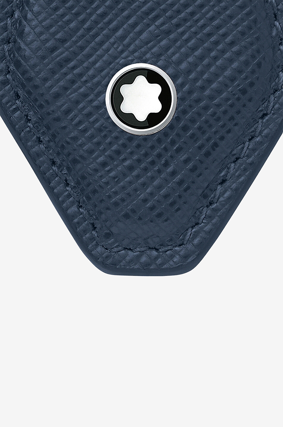 MONTBLANC Schlüsselanhänger aus Leder Sartorial Diamond Herren BLAU 3