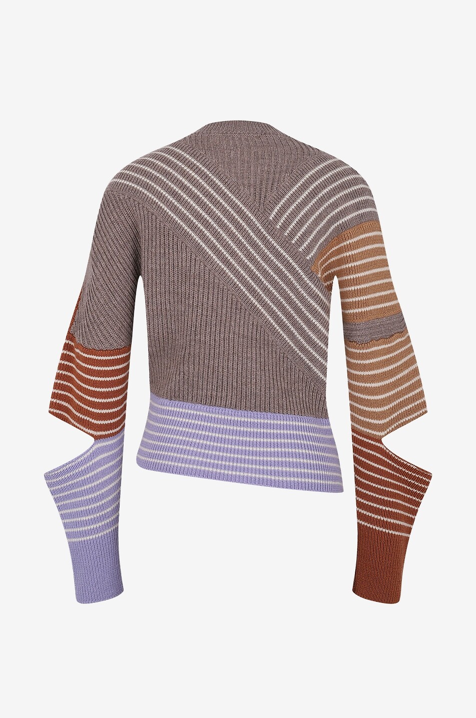 STELLA McCARTNEY Pullover mit Rundhalsausschnitt aus Schurwolle Damen BUNT 2