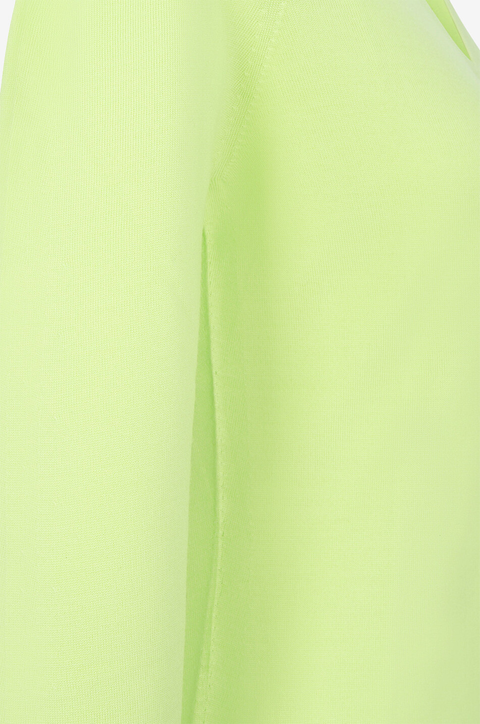 BONGÉNIE Pull fin à col V en laine Femme VERT 3