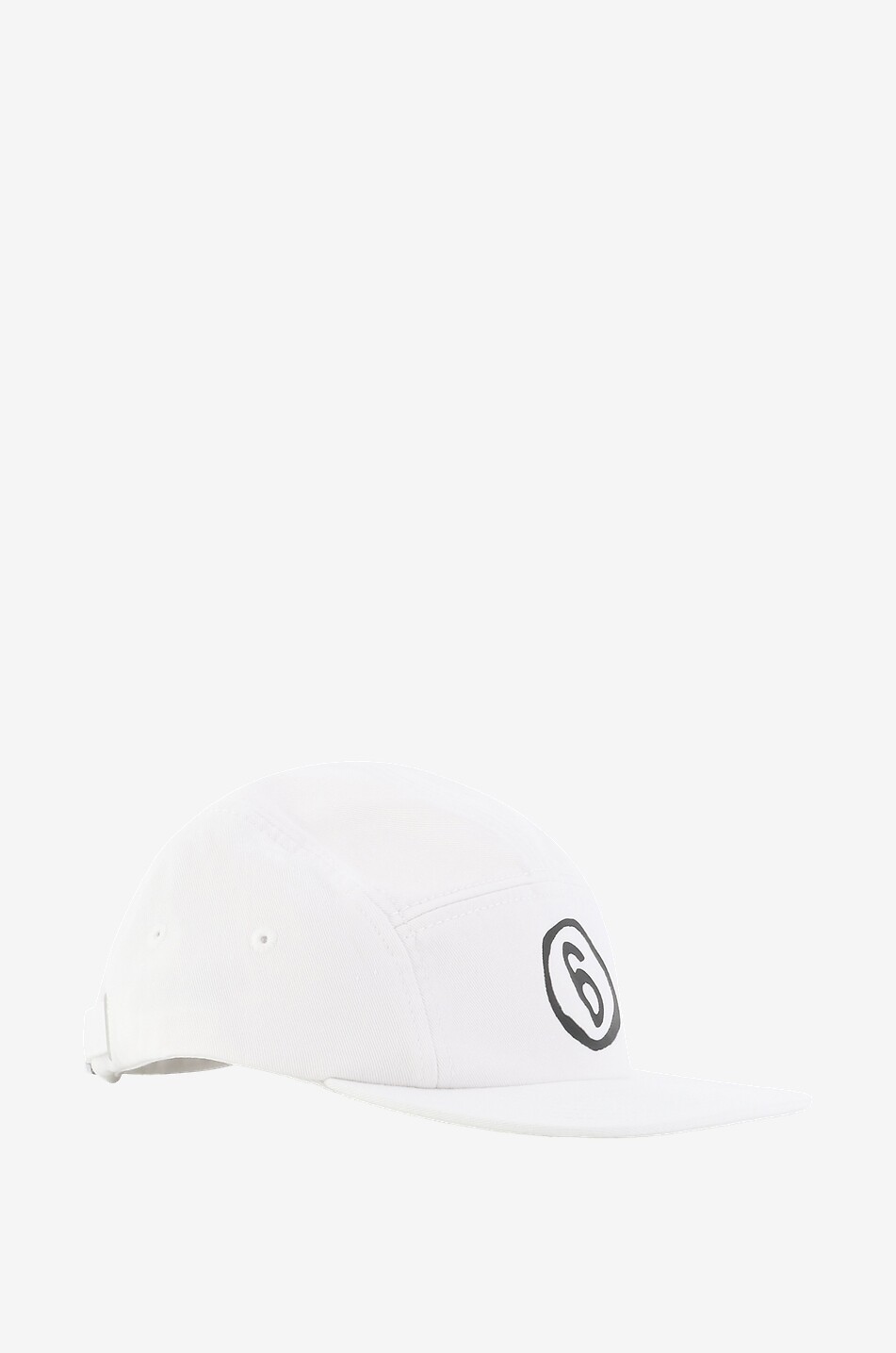 MM6 MAISON MARGIELA Casquette en gabardine garçon 6 Garçon BLANC 2