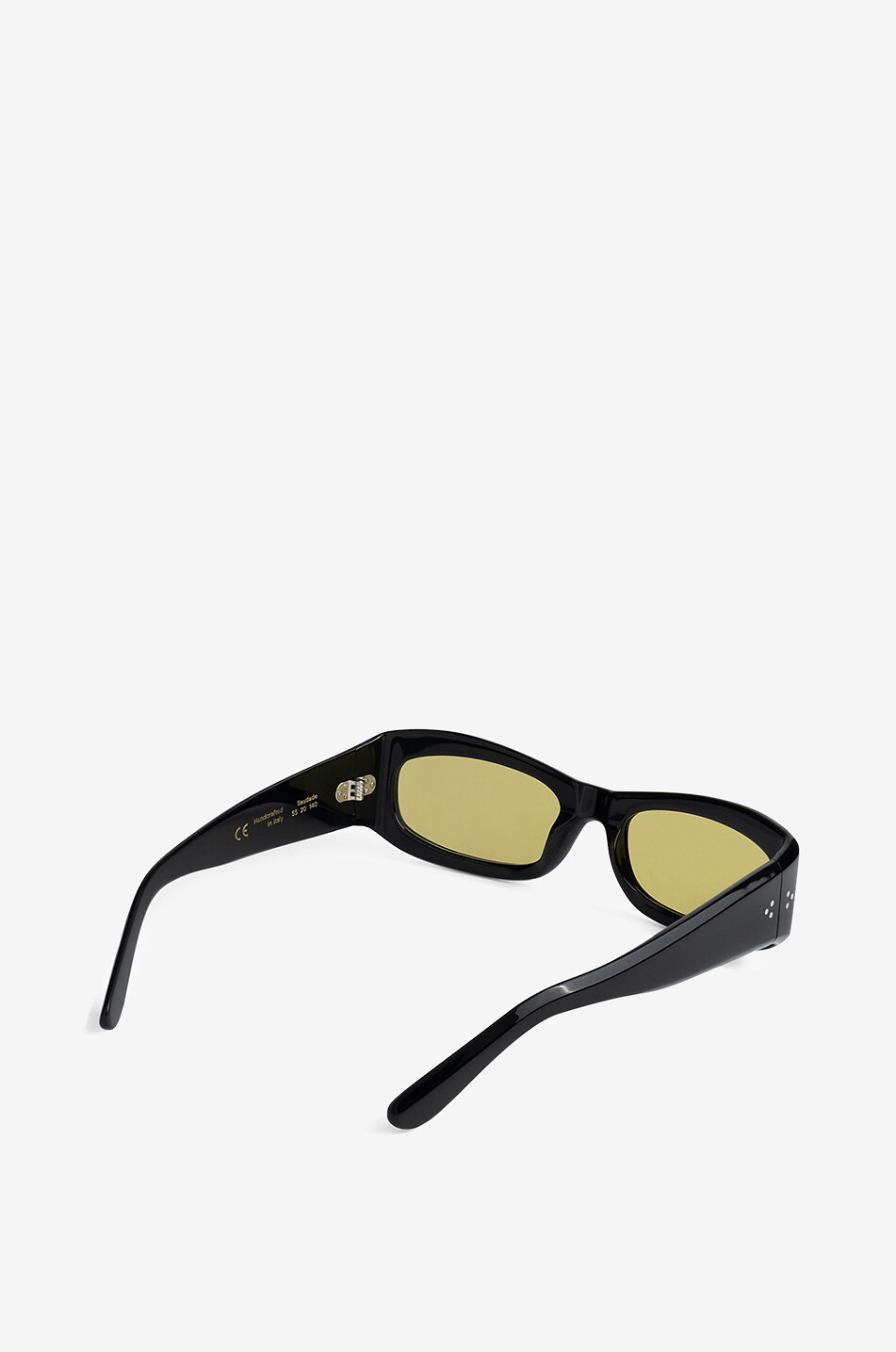PORT TANGER Eckige Sonnenbrille aus Acetat Saudade Damen SCHWARZ 4