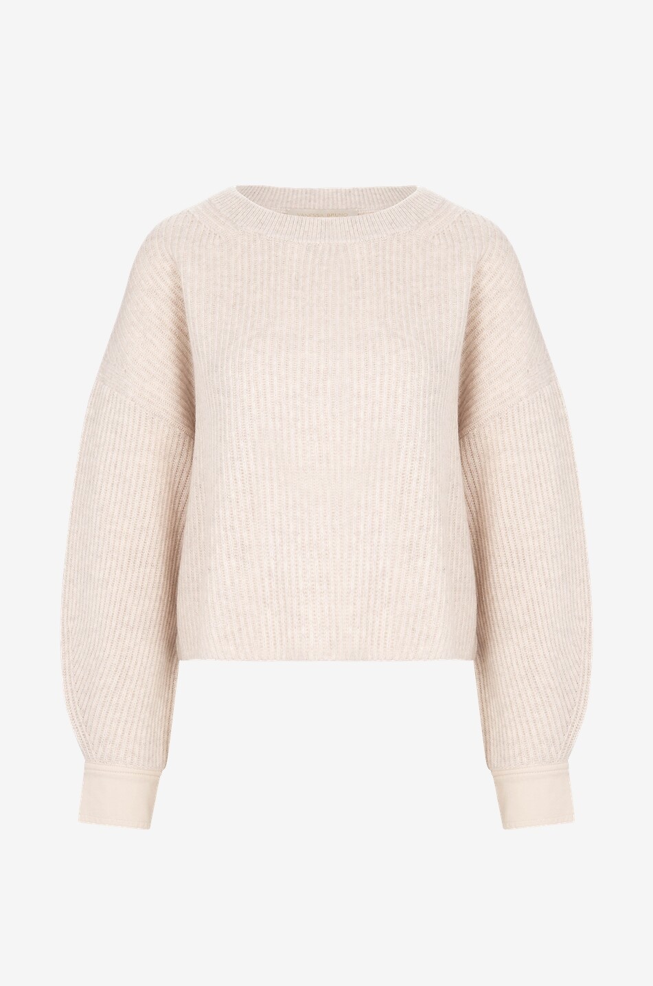 Pull à col rond en laine mérinos Alba