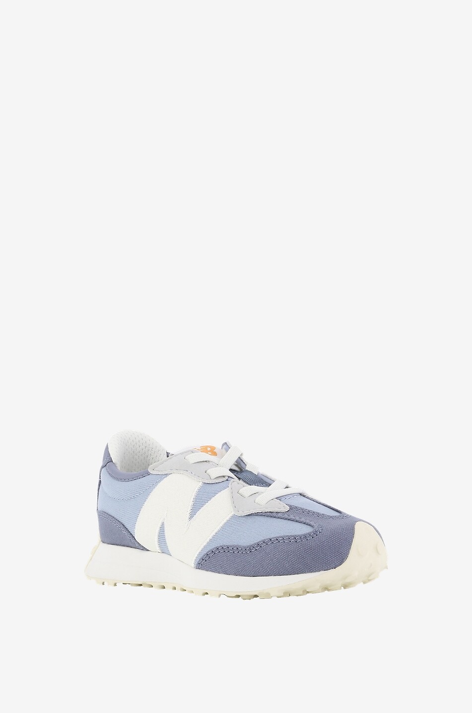 327 girls' suede lace-up low-top sneakers