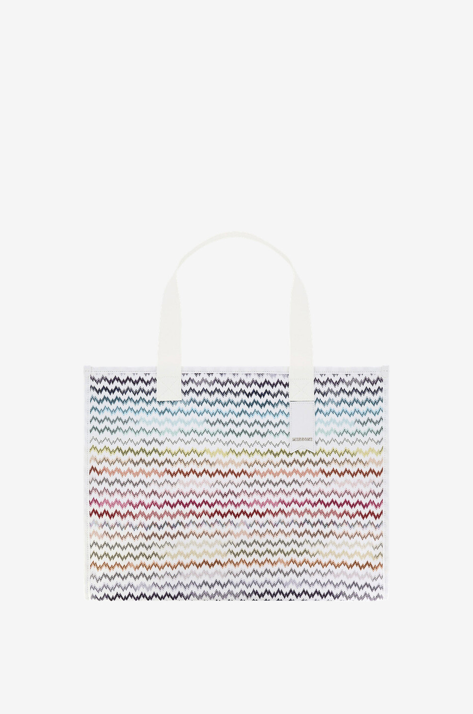 Sac cabas en maille à chevrons scintillants