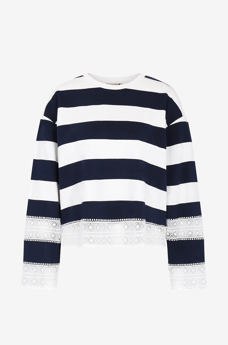 Viscose long-sleeved T-shirt