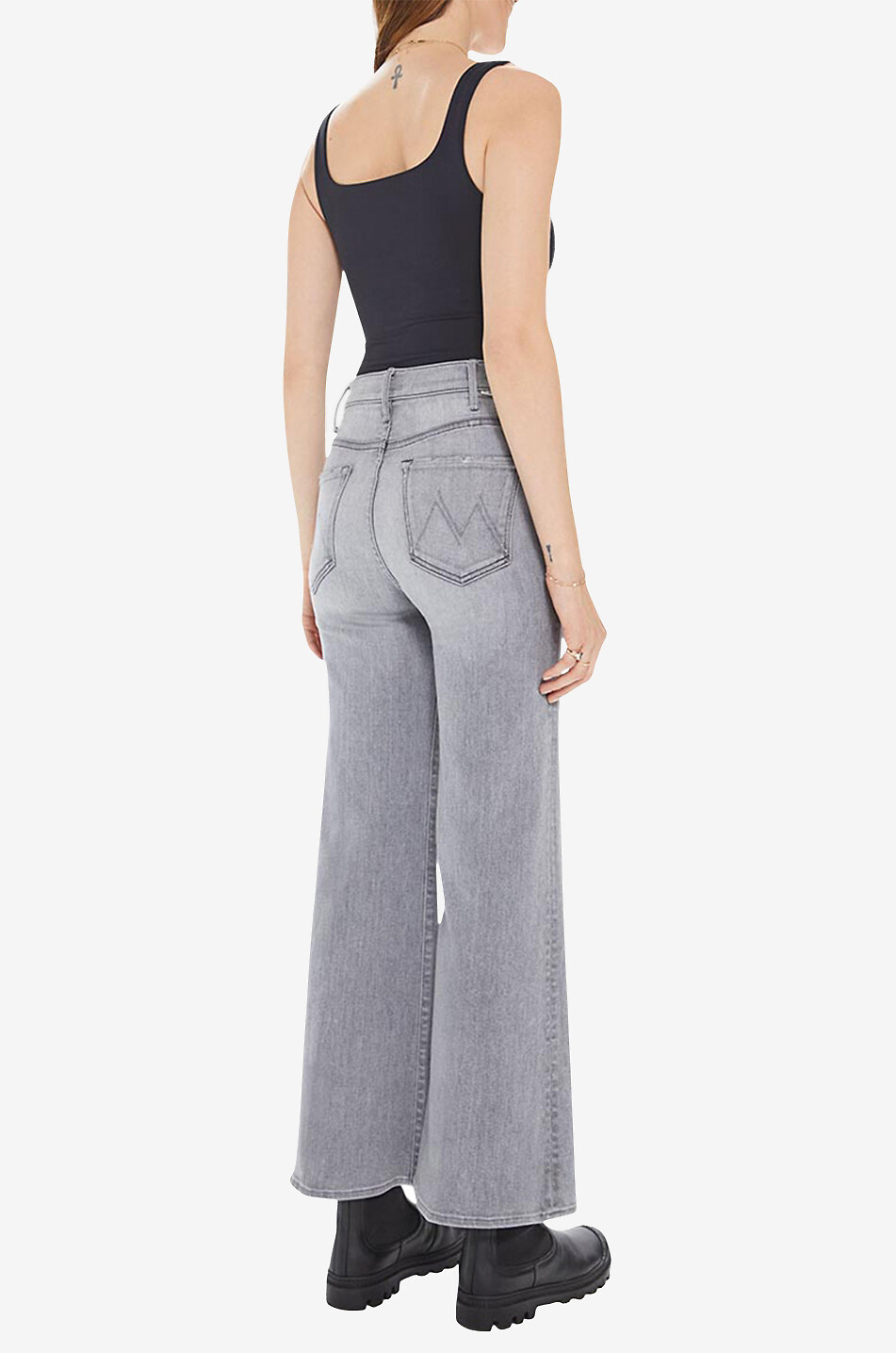 Jean bootcut en coton The Hustler Roller Ankle