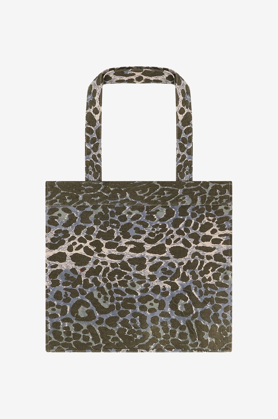 HEMISPHERE Herringbone cotton tote bag Women KHAKI 2