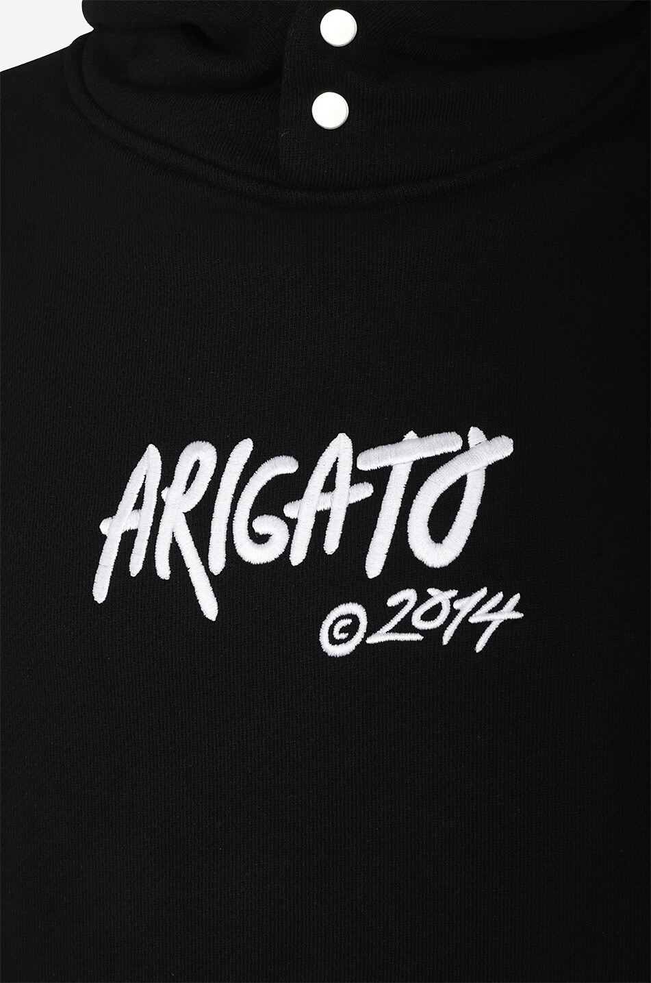 Arigato Tag organic cotton hooded sweatshirt