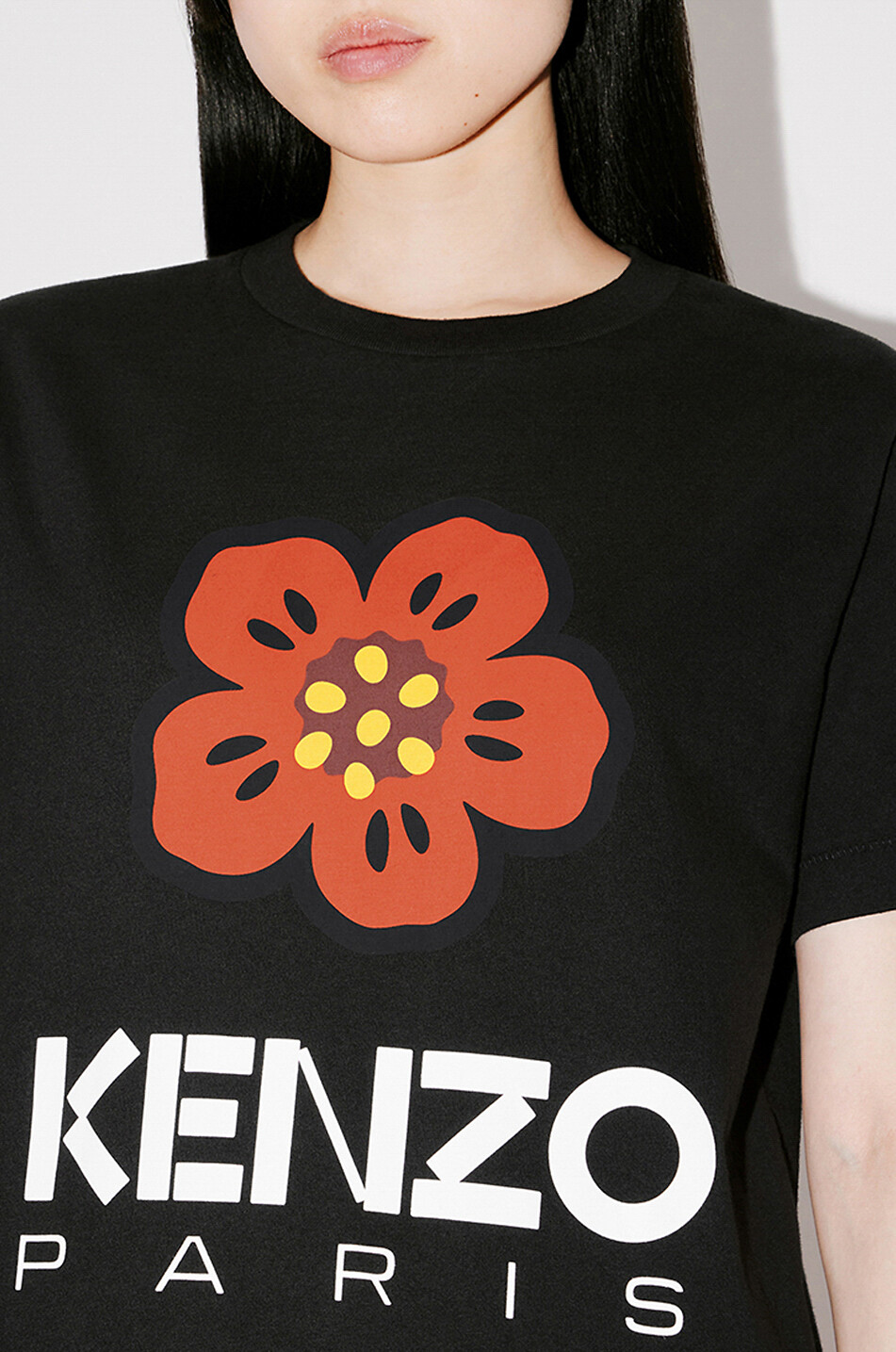 T-Shirt aus Baumwolle Boke Flower