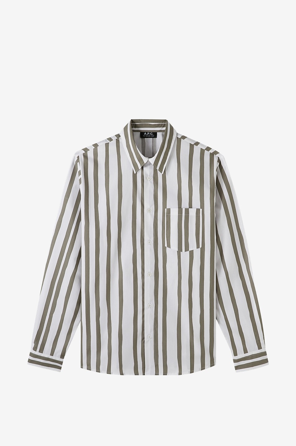 Mathieu shirt with large stripes