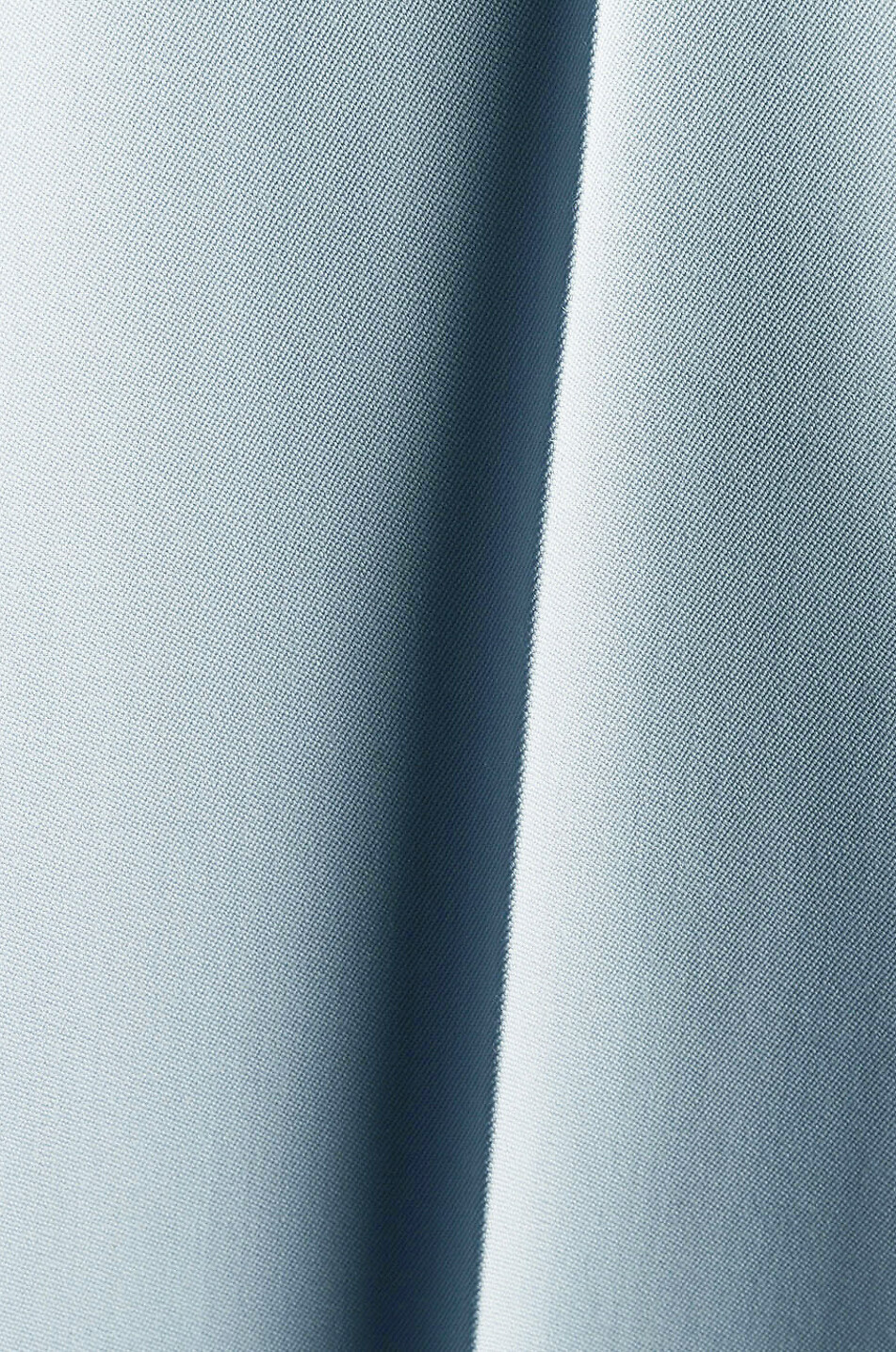 ALEXANDER McQUEEN Pantalon ajusté taille haute en laine Long Cigarette Femme BLEU CLAIR 3