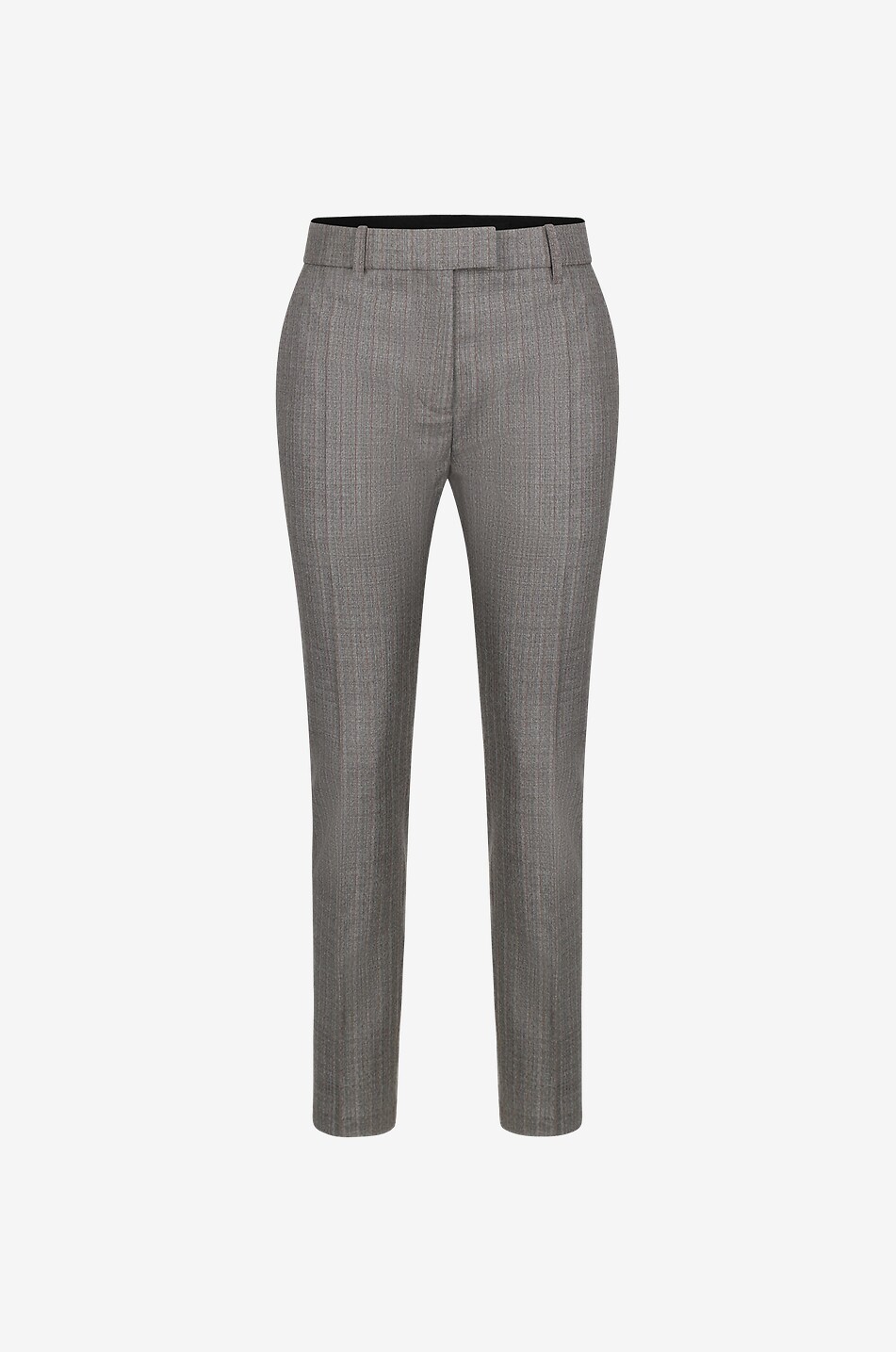Pantalon slim en laine milleraie Roxy