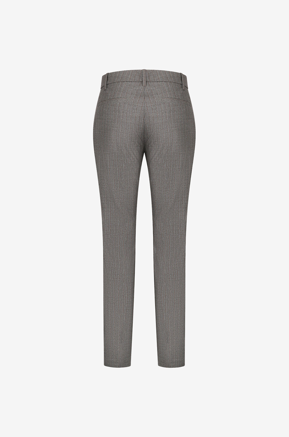 Pantalon slim en laine milleraie Roxy