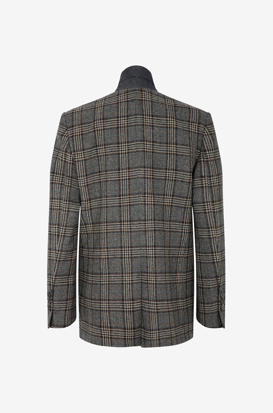 BARBARA BUI Veste de tailleur en laine à carreaux Femme MULTICOLORE2 2