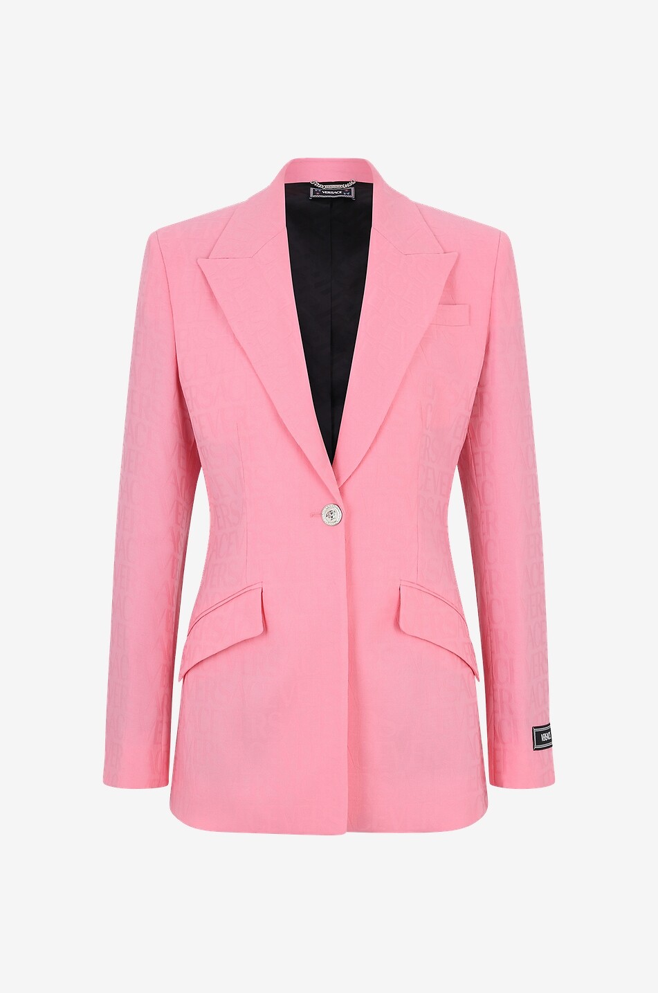 Einreihiger Jacquard-Blazer Medusa