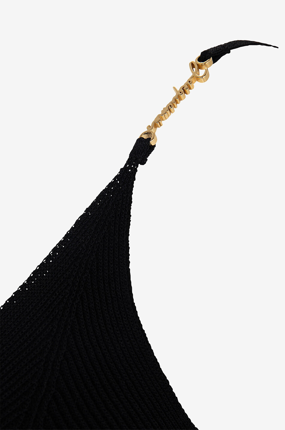Brassière en maille côtelée Le Bandeau Pralu