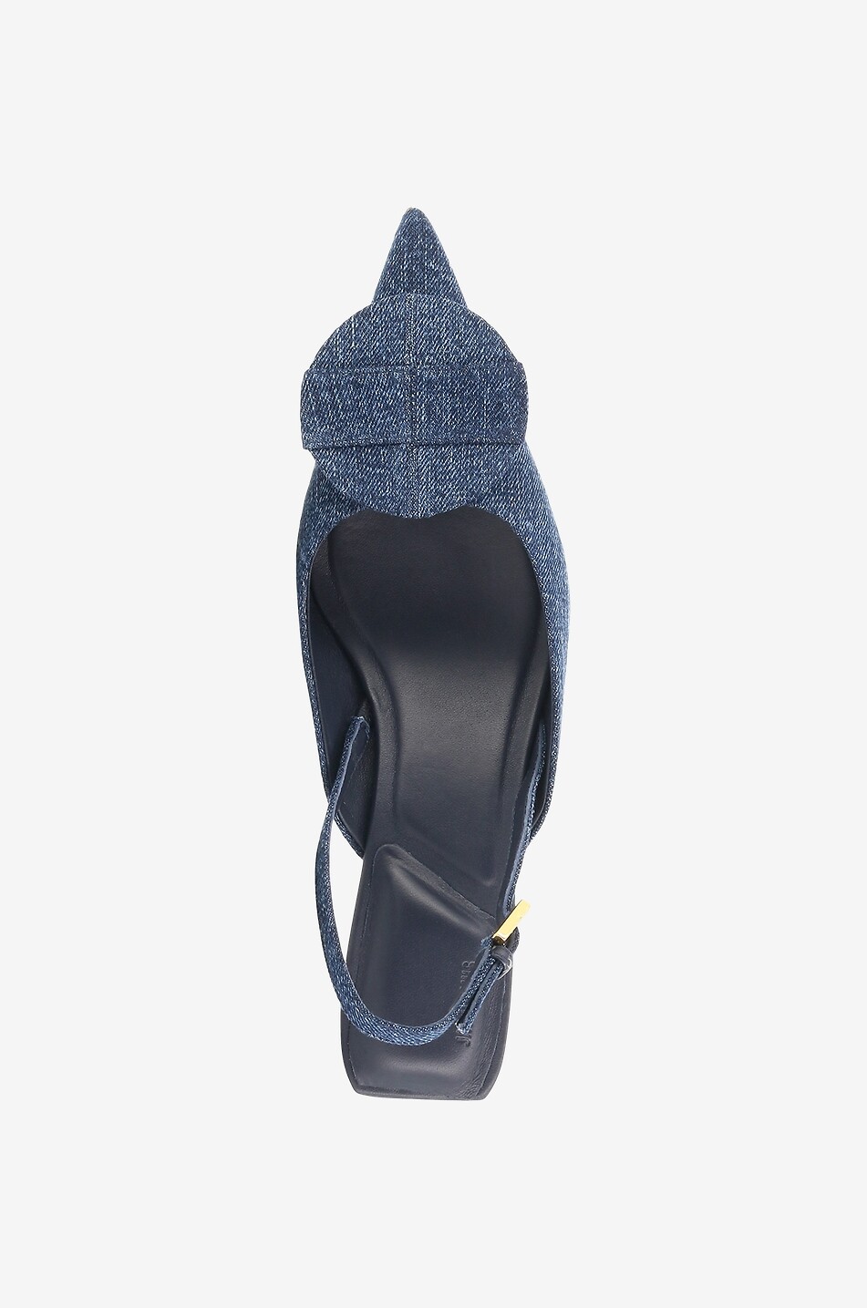 Slingback-Pumps aus Denim Duelo 40