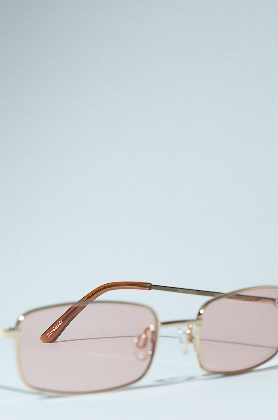 Olsen rectangular metal sunglasses