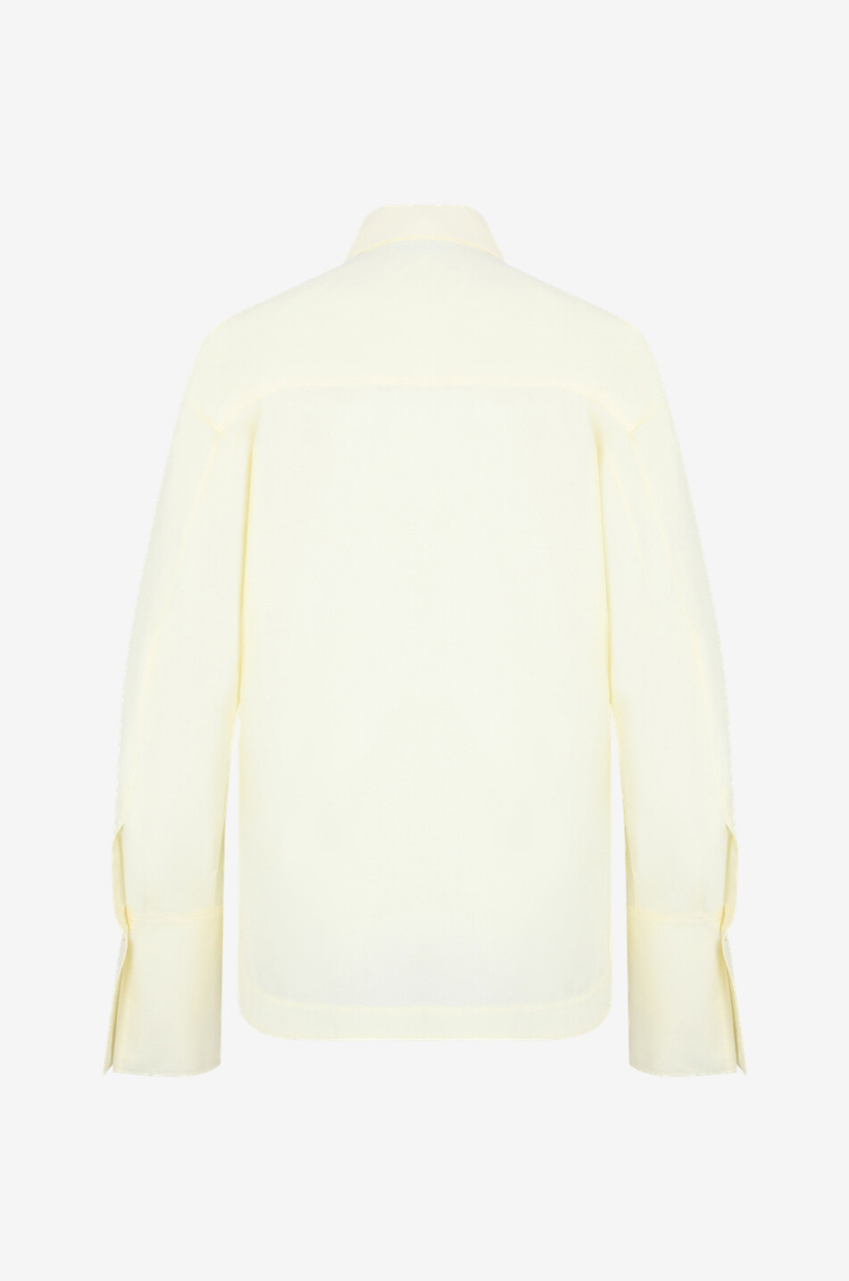 Asymmetrisches Popeline-Hemd Eliza