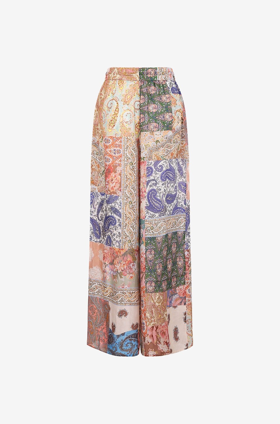 Seidenhose mit weitem Bein Devi Relaxed