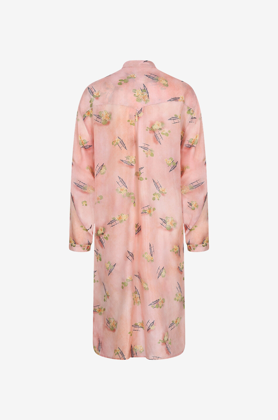 Kurzes Kleid aus Seide Viviette