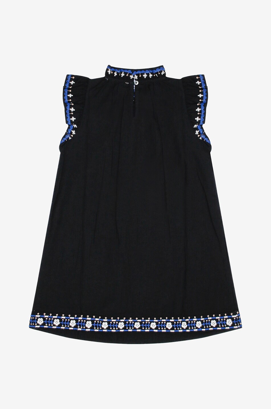 Shaina girls' cotton and linen dress