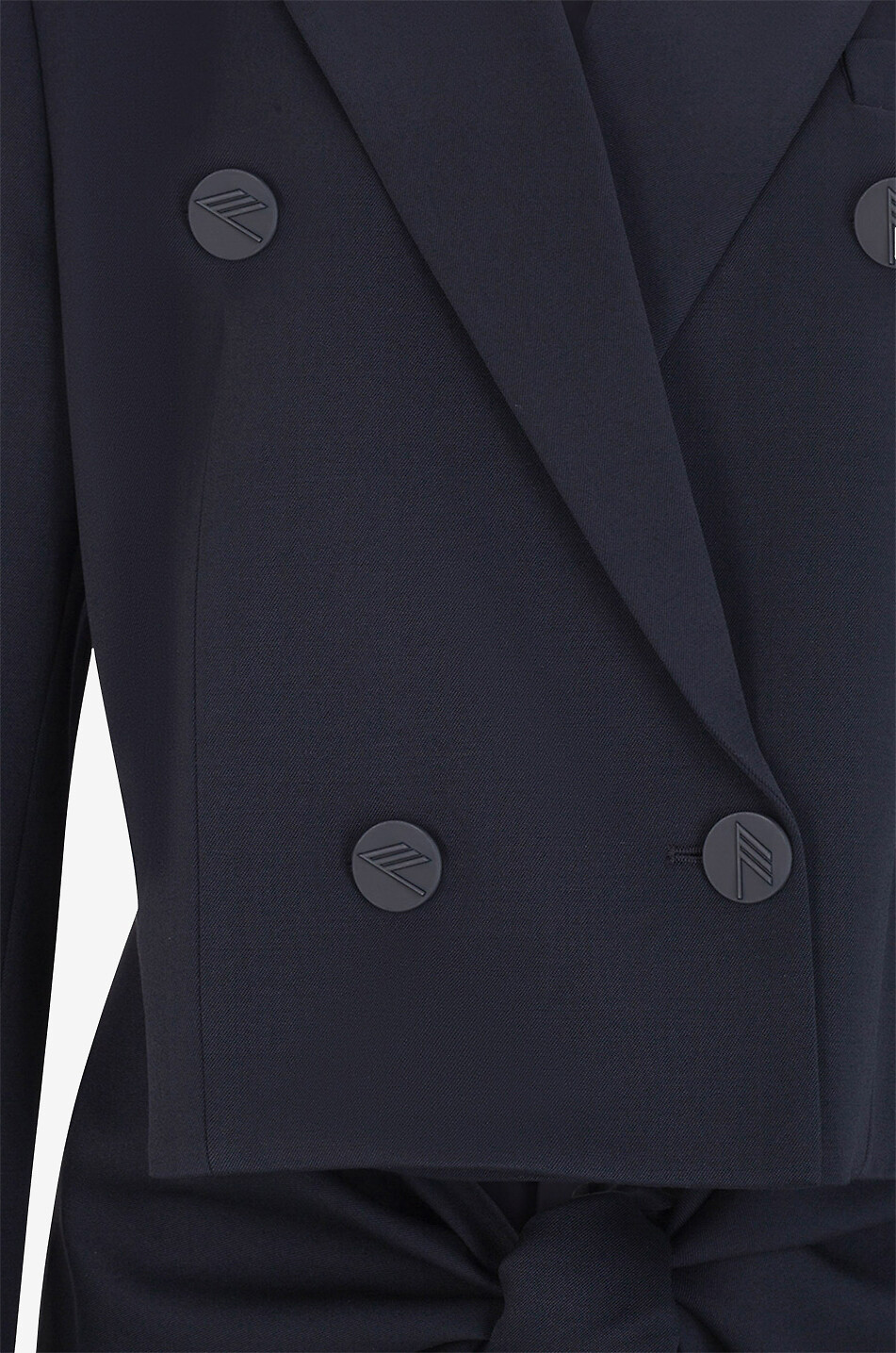 THE ATTICO Double-breasted unstructured blazer Women BLACK 3